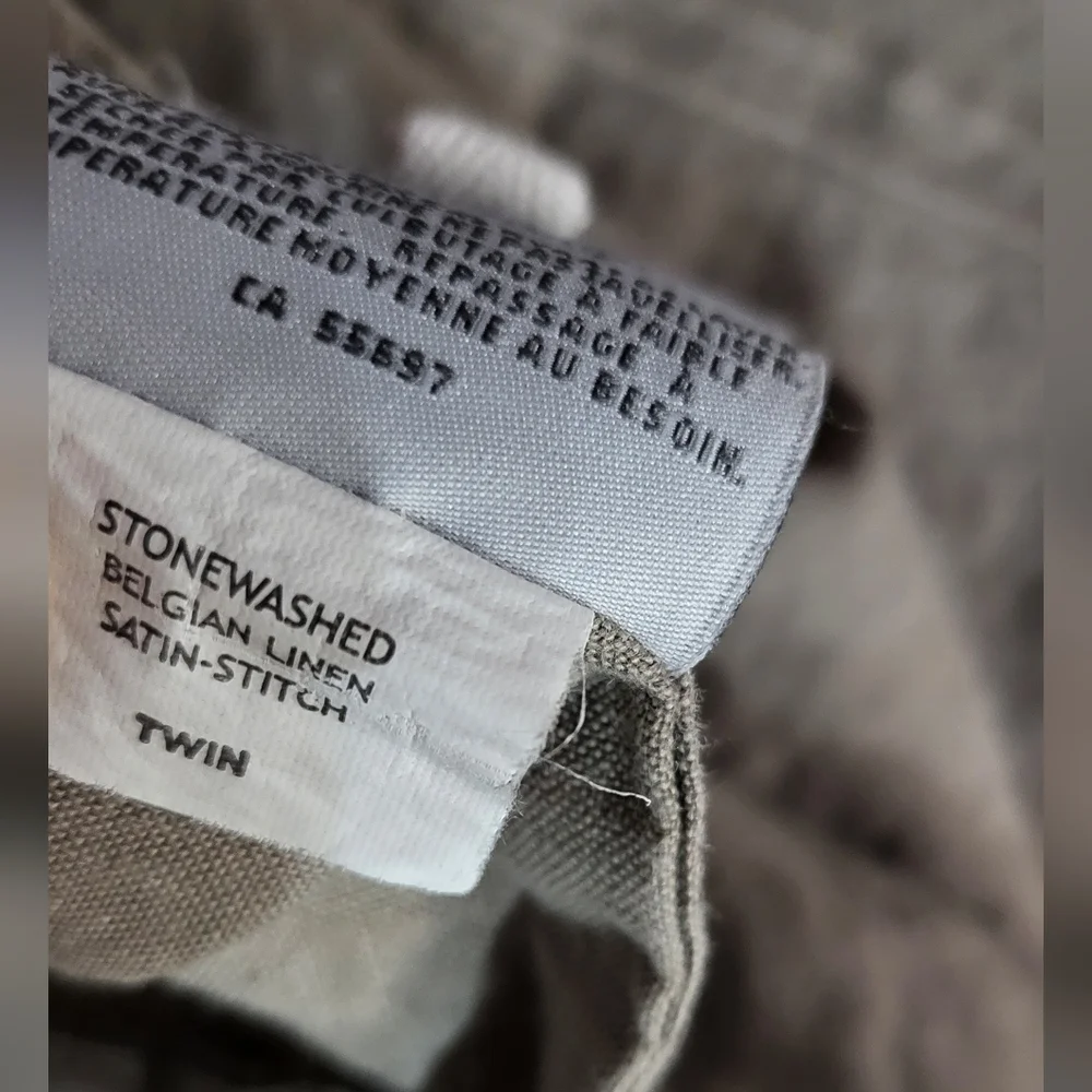 Restoration Hardware Twin Duvet Cover